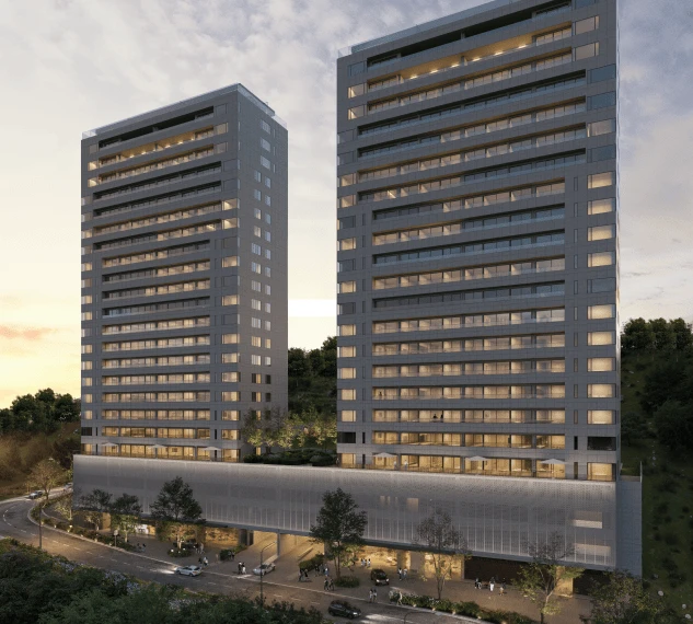 Dos torres residenciales de The Park