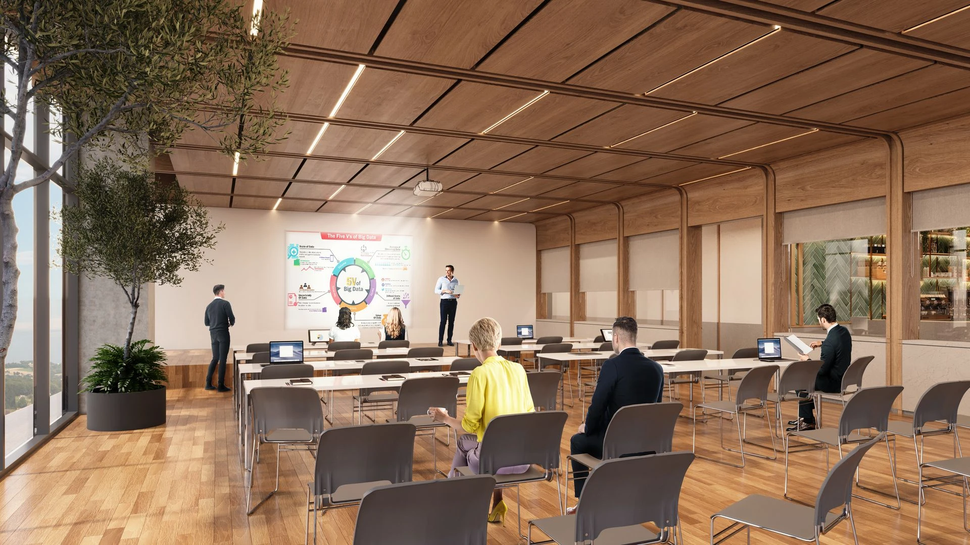 Amenidad Auditorium de The Park Offices
